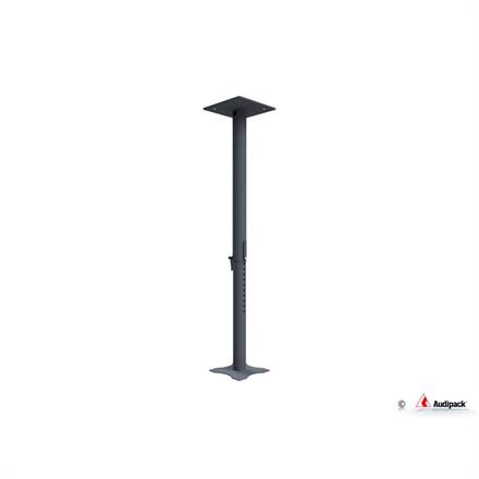 Set di tubi universali 450-700mm nero