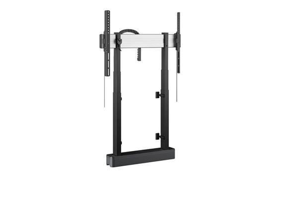 Soluzione pavimento-parete RISE 2005 con sistema di sollevamento display motorizzato 50 mm