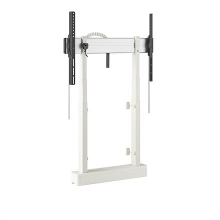 Soluzione pavimento-parete RISE 2005 con sistema di sollevamento display motorizzato 50 mm