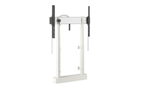Soluzione pavimento-parete RISE 2005 con sistema di sollevamento display motorizzato 50 mm