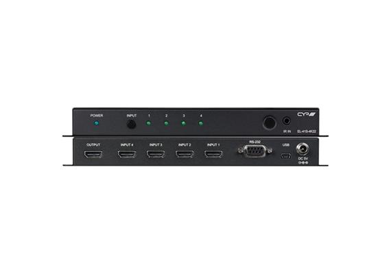 Switch HDMI a 4 porte 4K, HDCP 2.2, HDMI 2.0