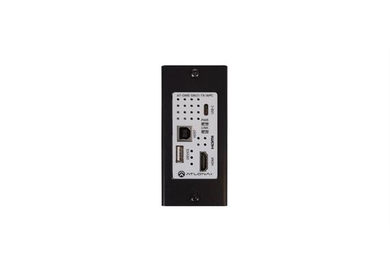 Trasmettitore HDBaseT da parete con ingresso HDMI, alimentazione PoE