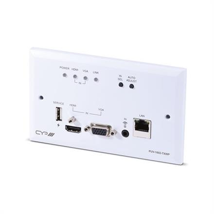 Trasmettitore HDMI/VGA HDBaseT Installazione a parete 4K