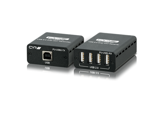 USB 2.0 Over CAT Transmitter Receiver Kit